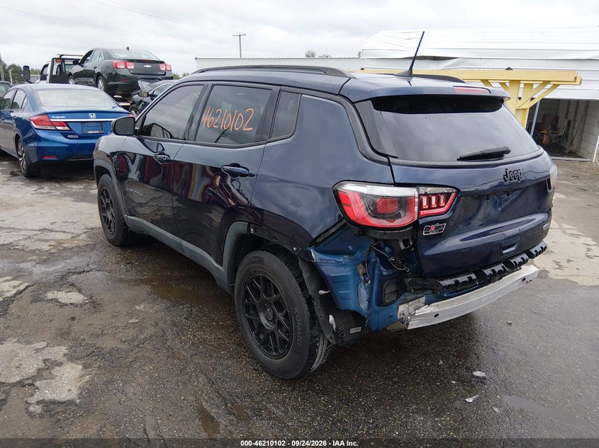 Vin: 3c4njcbb4ht643324, lot: 46710025, jeep new compass latitude fwd 20173