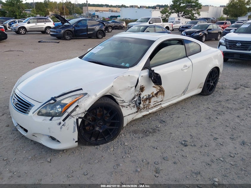 Vin: jn1cv6el3dm982905, lot: 46710041, infiniti g37x 20132