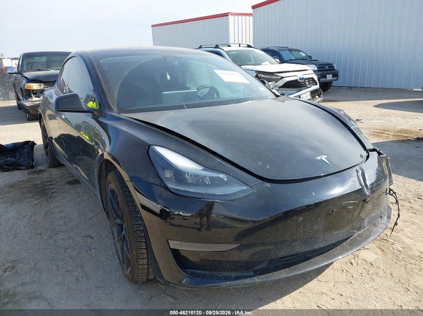 Vin: 5yj3e1ec1nf265820, lot: 46710043, tesla model 3 performance dual motor all-wheel drive 2022 img_1