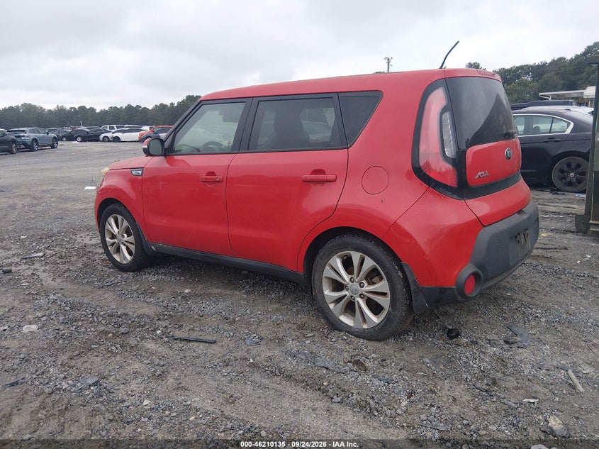 Vin: kndjp3a58e7741202, lot: 46710058, kia soul + 20143