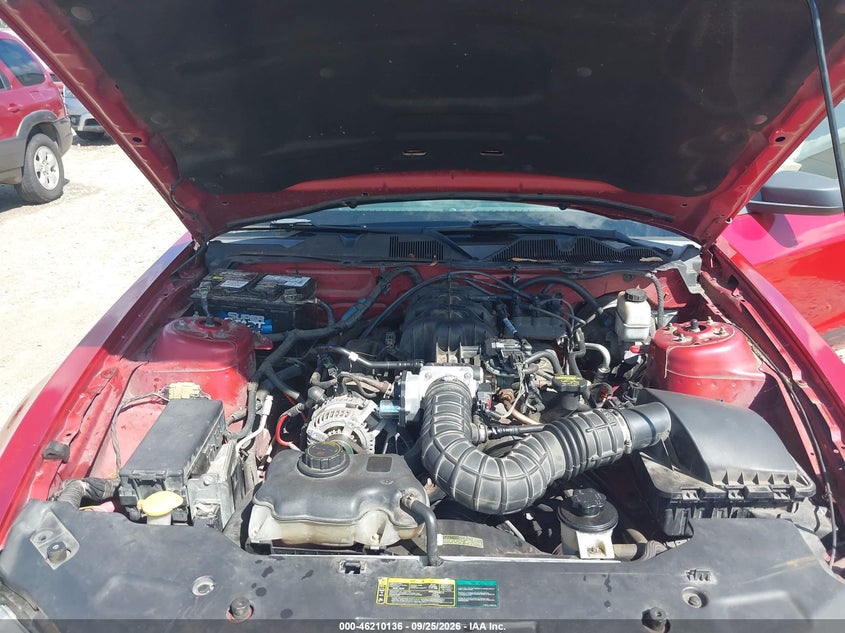 FORD MUSTANG 2010 VIN 1ZVBP8EN8A5110173