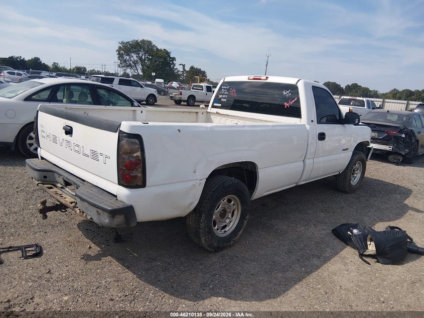CHEVROLET SILVERADO 2500 2001 VIN 1GCGC24U01Z132218