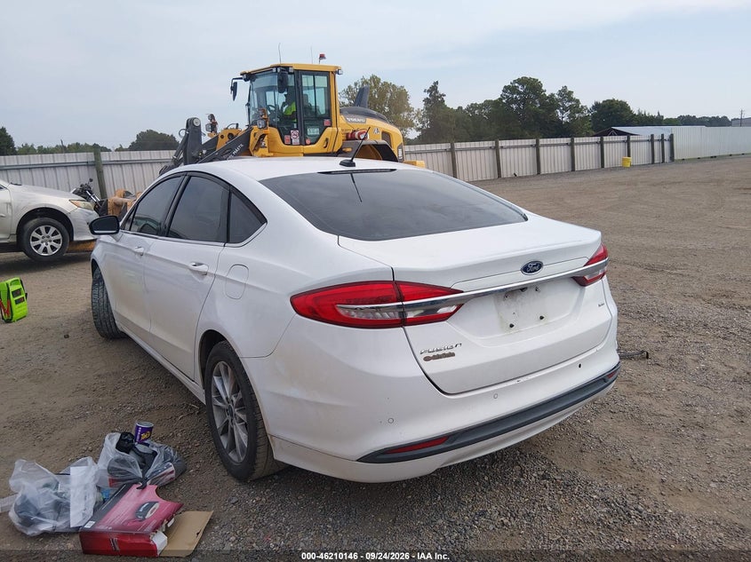 Vin: 3fa6p0h71hr370351, lot: 46710069, ford fusion se 20173