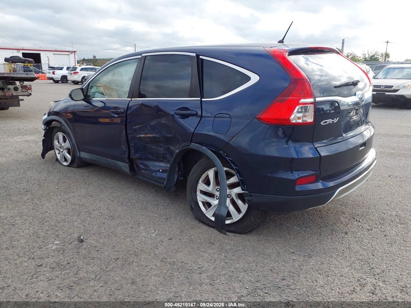 Vin: 3czrm3h56gg715801, lot: 46710070, honda cr-v ex 20163