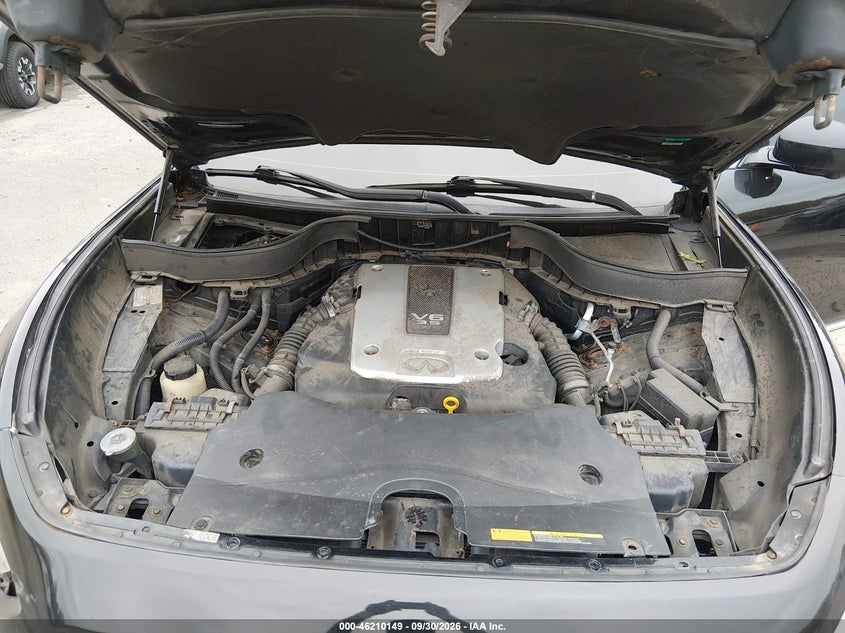 INFINITI FX35 2010 VIN JN8AS1MW2AM852870