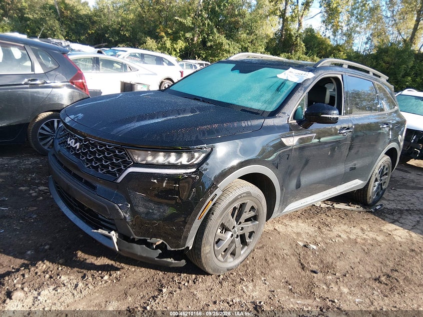 Vin: 5xyrldlc5pg213798, lot: 46710079, kia sorento x-line s 20232