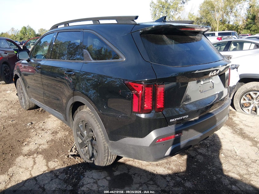 Vin: 5xyrldlc5pg213798, lot: 46710079, kia sorento x-line s 20233