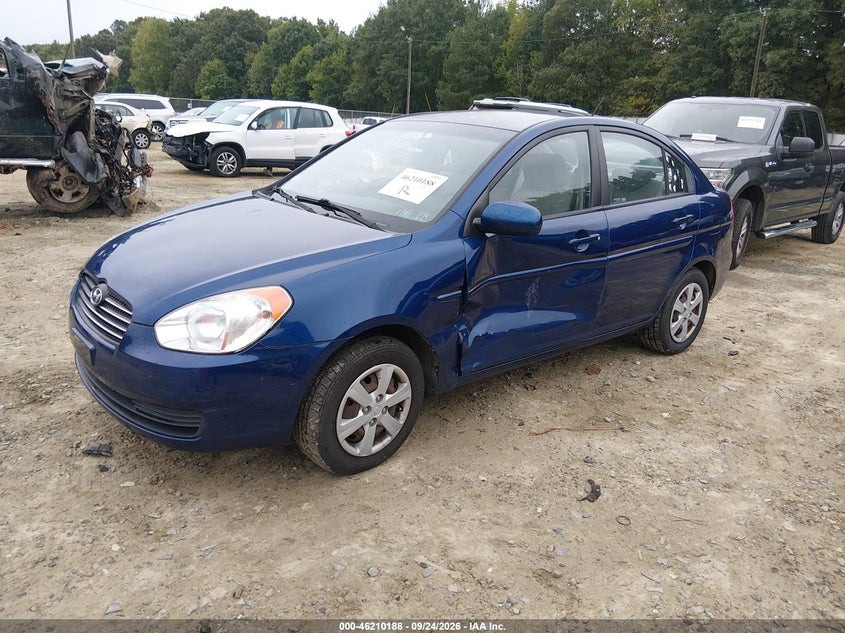 Vin: kmhcn4ac2bu557191, lot: 46710111, hyundai accent gls 20112