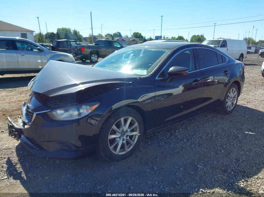 2016 Mazda 6, Удар спереду, IAAI, VIN JM1GJ1U50G1477409 — фото 2