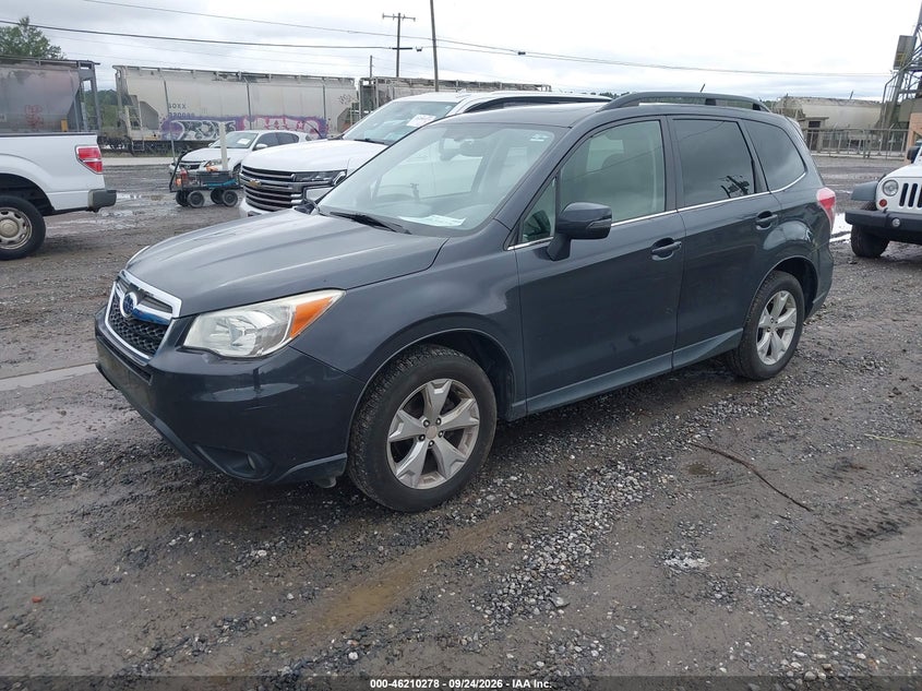 Vin: jf2sjamc8eh547558, lot: 46710201, subaru forester 2.5i touring 20142