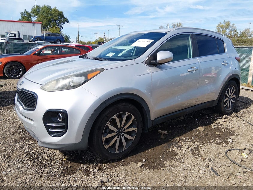 Vin: kndpn3ac0h7232465, lot: 46710212, kia sportage ex 20172