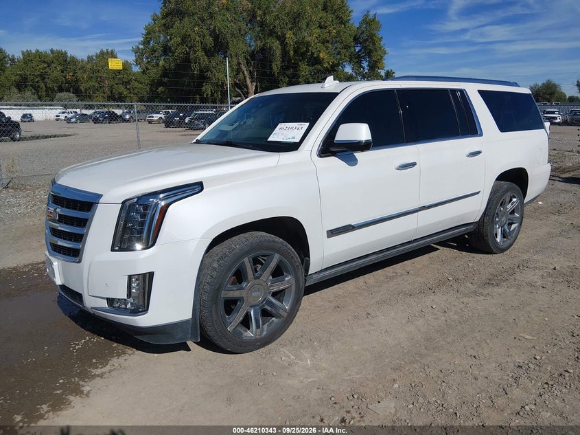 Vin: 1gys4jkj3gr353342, lot: 46710266, cadillac escalade esv premium collection 20162