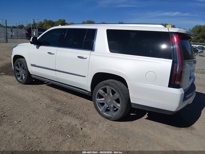 Vin: 1gys4jkj3gr353342, lot: 46710266, cadillac escalade esv premium collection 20163