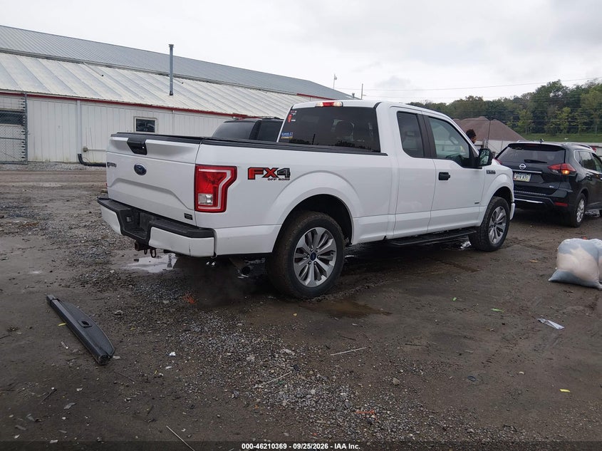 Vin: 1ftex1ep0hfb63639, lot: 46710292, ford f-150 xl 20174