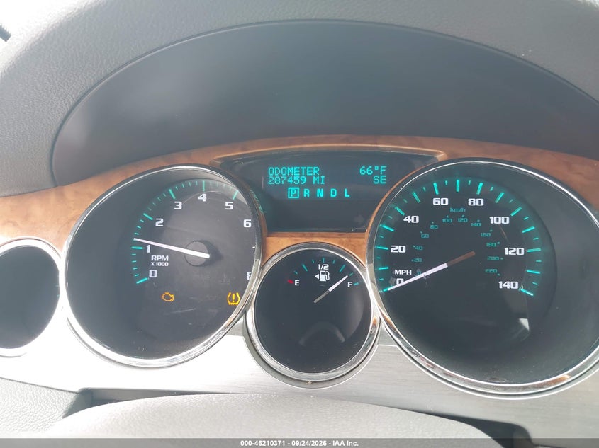 BUICK ENCLAVE 2010 VIN 5GALRBED0AJ136734
