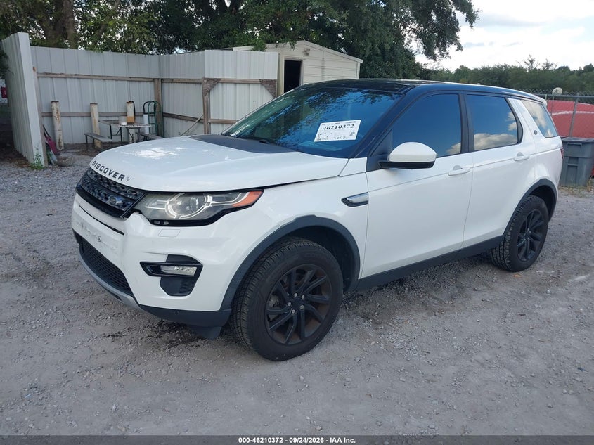 Vin: salcr2bg0gh559920, lot: 46710295, land rover discovery sport hse 20162