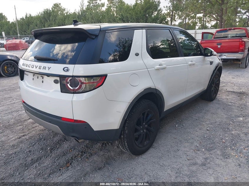 Vin: salcr2bg0gh559920, lot: 46710295, land rover discovery sport hse 20164