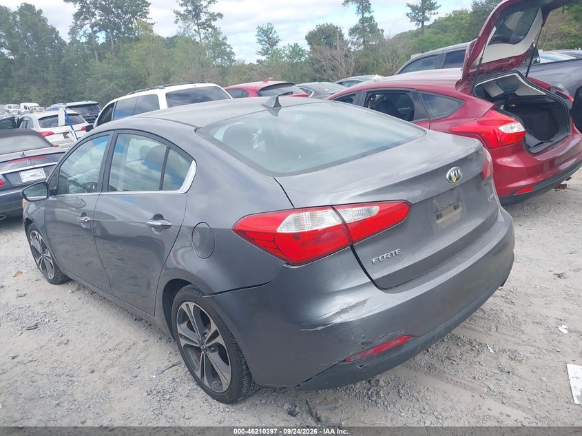 Vin: knafx4a80g5490855, lot: 46710320, kia forte ex 20163