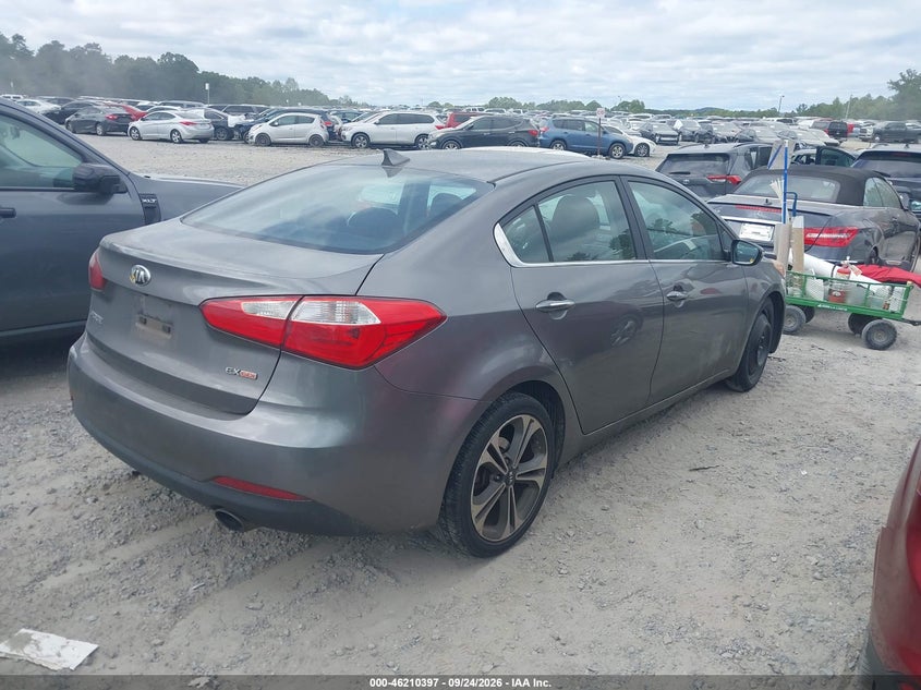 Vin: knafx4a80g5490855, lot: 46710320, kia forte ex 20164