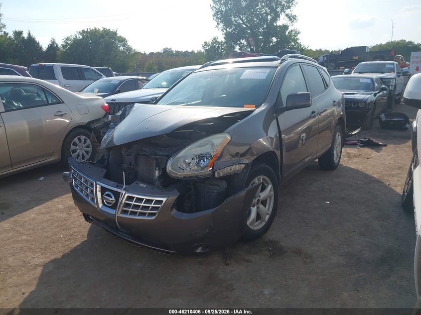 2008 Nissan Rogue Sl, Front End, IAAI, VIN JN8AS58V48W141243 — photo 2