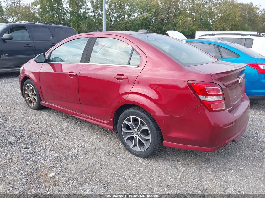 Vin: 1g1jd5sh5h4110967, lot: 46710336, chevrolet sonic lt auto 20173