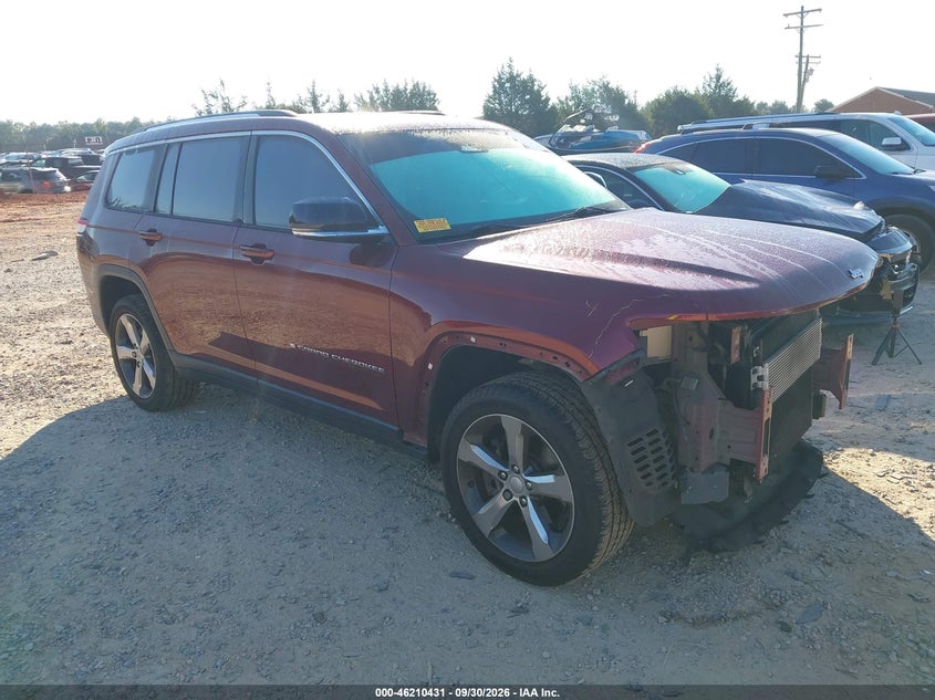 Vin: 1c4rjjbg5m8125829, lot: 46710354, jeep grand cherokee l limited 4x2 2021 img_1