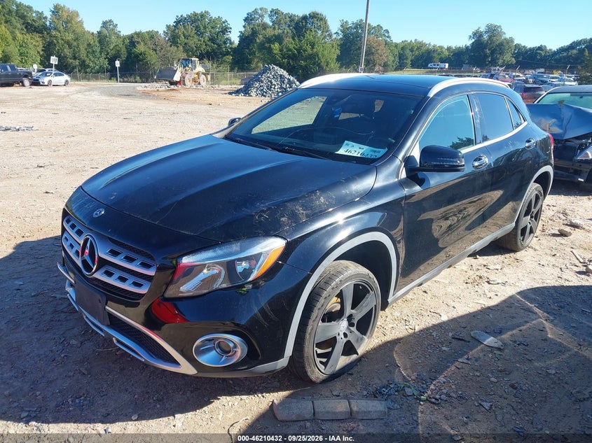 Vin: wdctg4gb4kj546735, lot: 46710355, mercedes-benz gla 250 4matic 20192