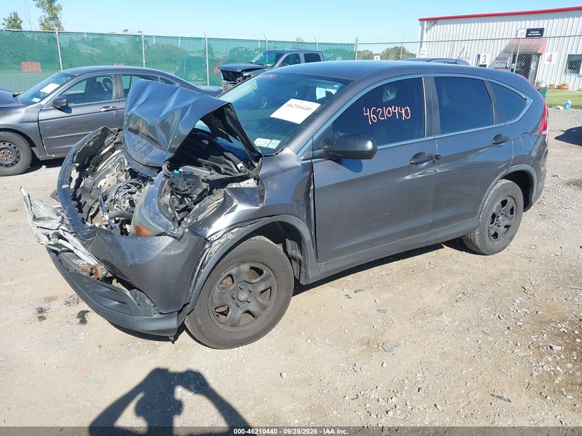 2014 Honda CR-V, Удар спереду, IAAI, VIN 5J6RM4H35EL087511 — фото 2