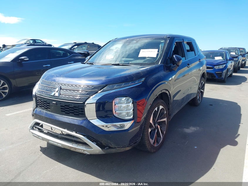 Vin: ja4j3va84rz059357, lot: 46710387, mitsubishi outlander se 2.5 2wd/se black edition s-awc/se black edition w/pano roof s-awc 20242