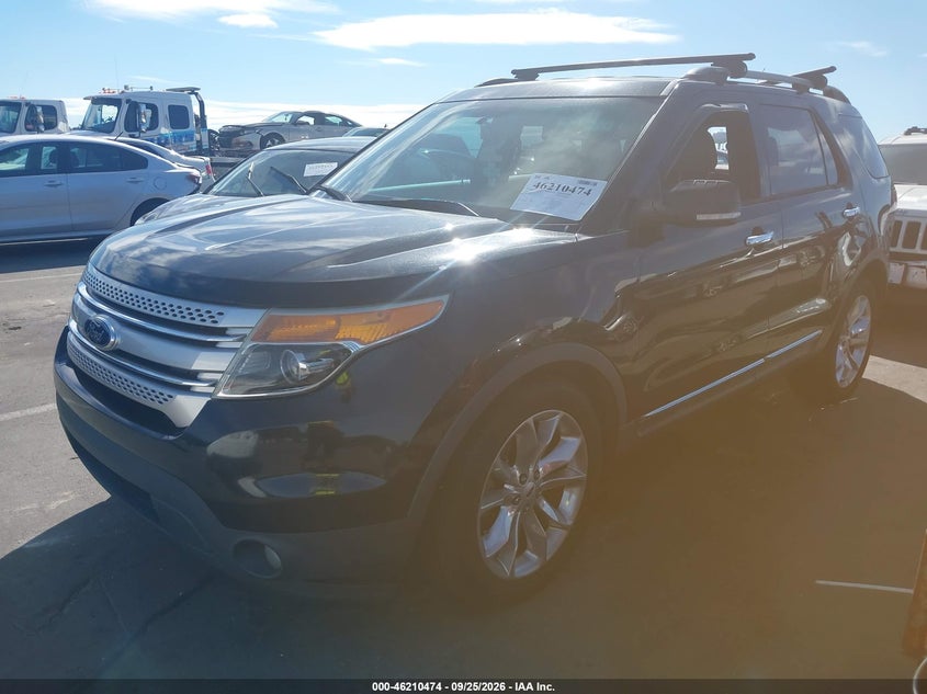2014 Ford Explorer, Rear, IAAI, VIN 1FM5K7D86EGA06145 — photo 2