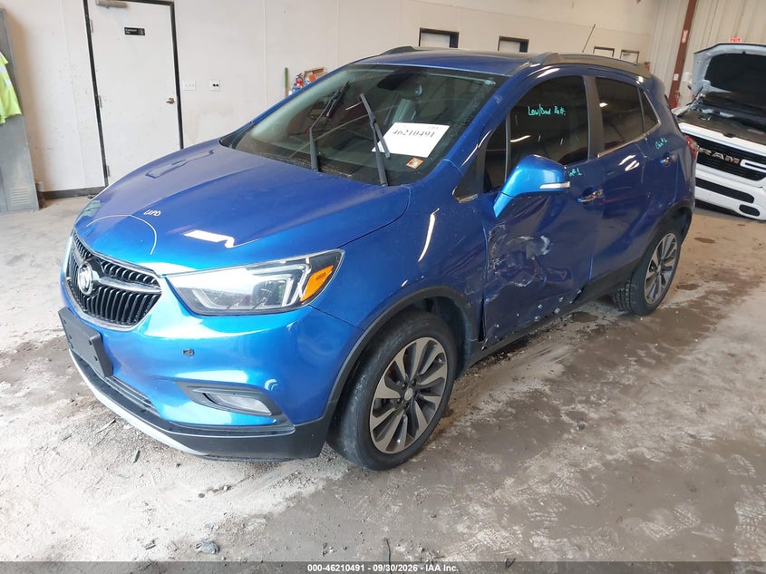 2018 Buick Encore Essence, Left & Right Side, IAAI, VIN KL4CJGSM3JB599902 — photo 2