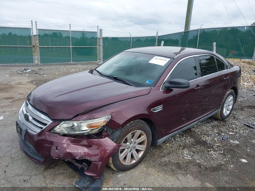 Vin: 1fahp2dw4bg168989, lot: 46710439, ford taurus se 20112