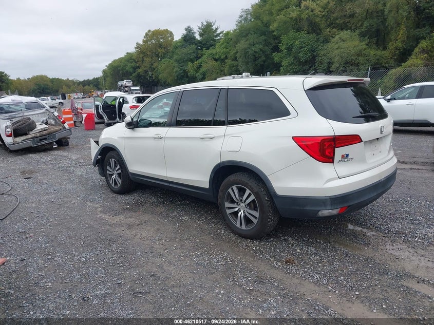 Vin: 5fnyf6h52hb076577, lot: 46710440, honda pilot ex-l 20173