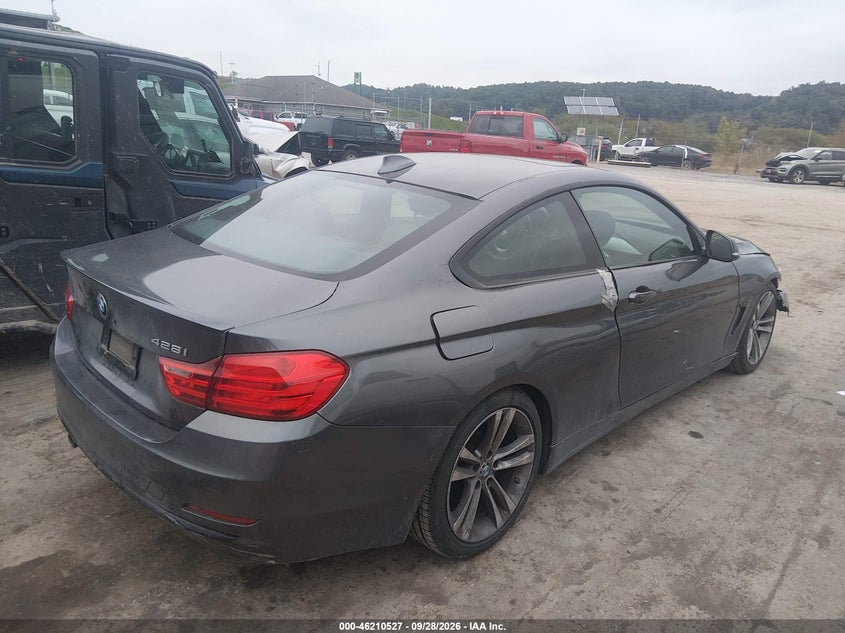 Vin: wba3n7c51fk223933, lot: 46710450, bmw 428i 20154