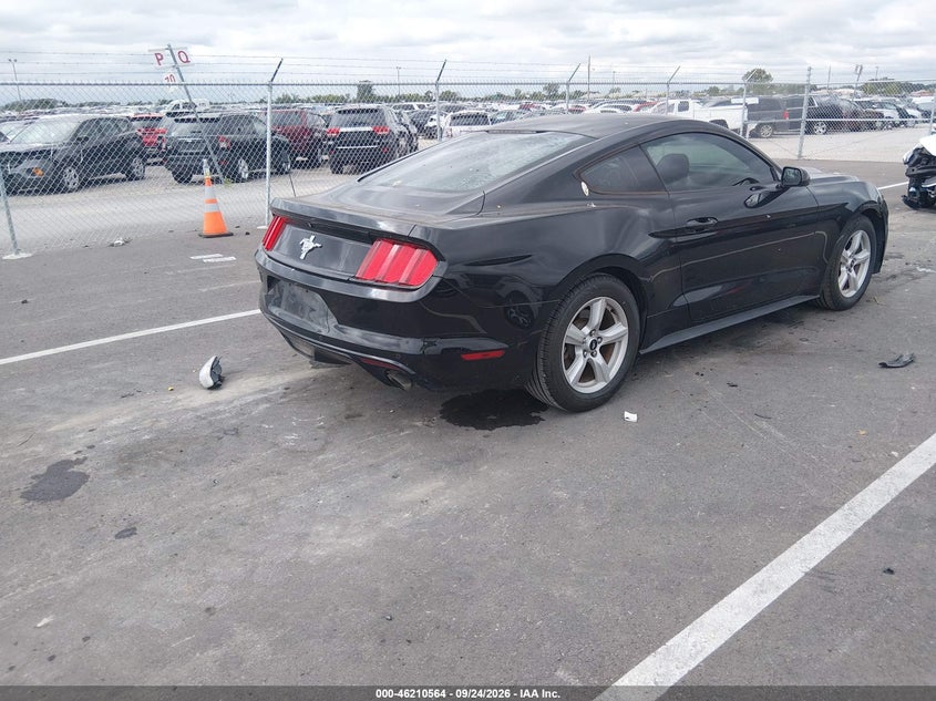 Vin: 1fa6p8am9g5206121, lot: 46710488, ford mustang v6 20164