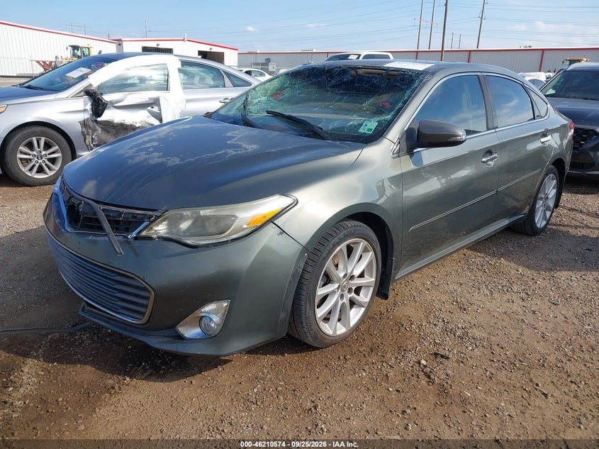 2013 Toyota Avalon, По колу, IAAI, VIN 4T1BK1EB0DU062432 — фото 2
