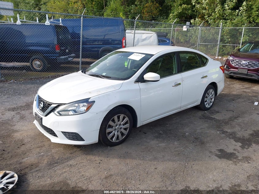 Vin: 3n1ab7ap9hy329934, lot: 46710498, nissan sentra sv 20172