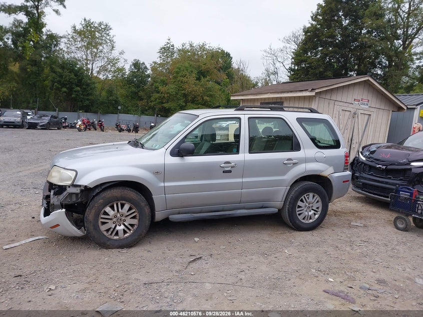 MERCURY MARINER 2006 VIN 4M2YU56ZX6KJ08708