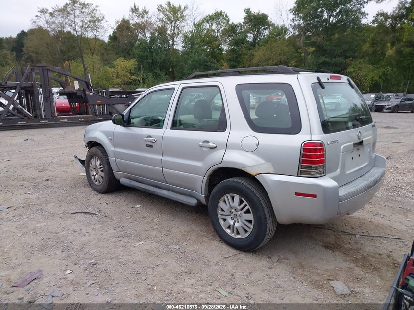 MERCURY MARINER 2006 VIN 4M2YU56ZX6KJ08708