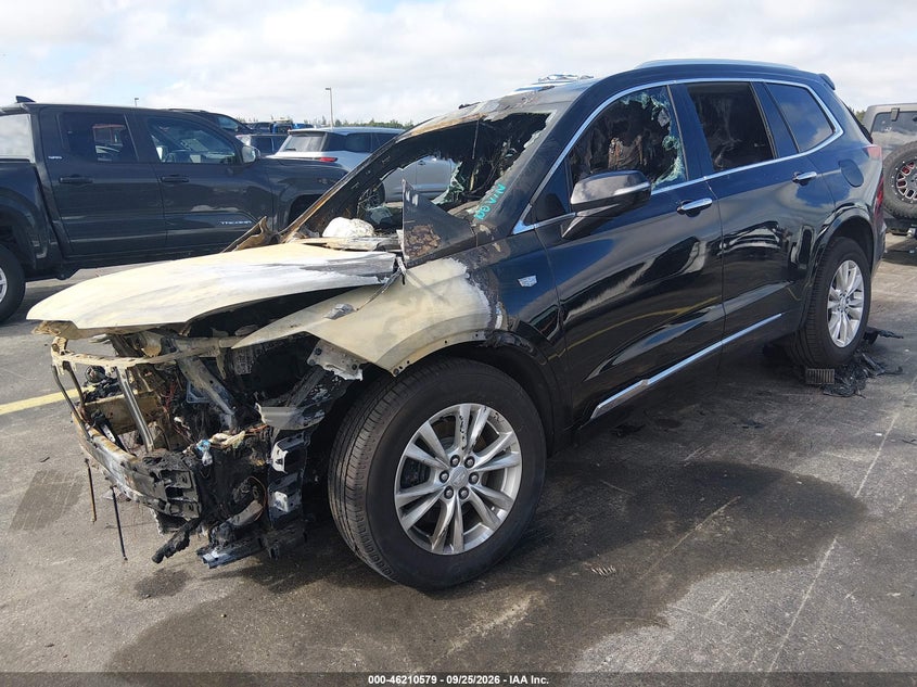 Vin: 1gykpar46mz217161, lot: 46710503, cadillac xt6 fwd luxury 20212