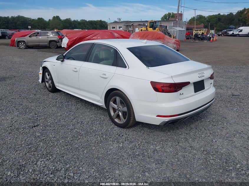 Vin: waudnaf49kn020155, lot: 46710553, audi a4 45 premium 20193