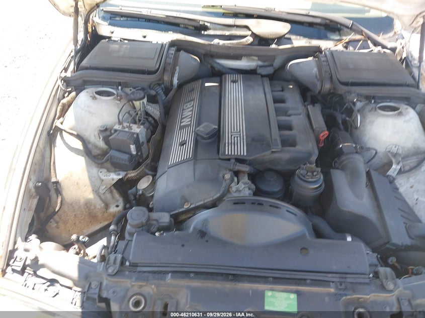 BMW 525IA 2001 VIN WBADT43461GF55008
