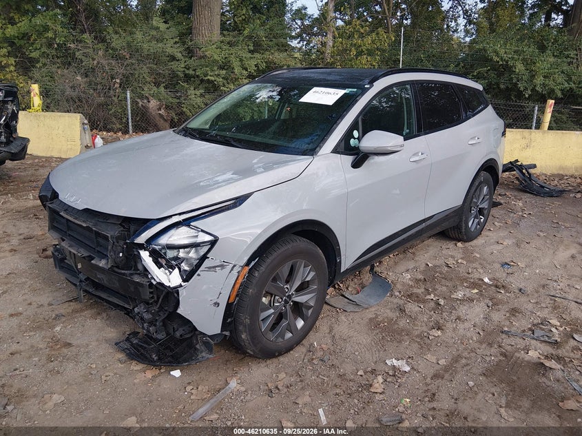 Vin: 5xyk43af2pg057340, lot: 46710558, kia sportage sx 20232