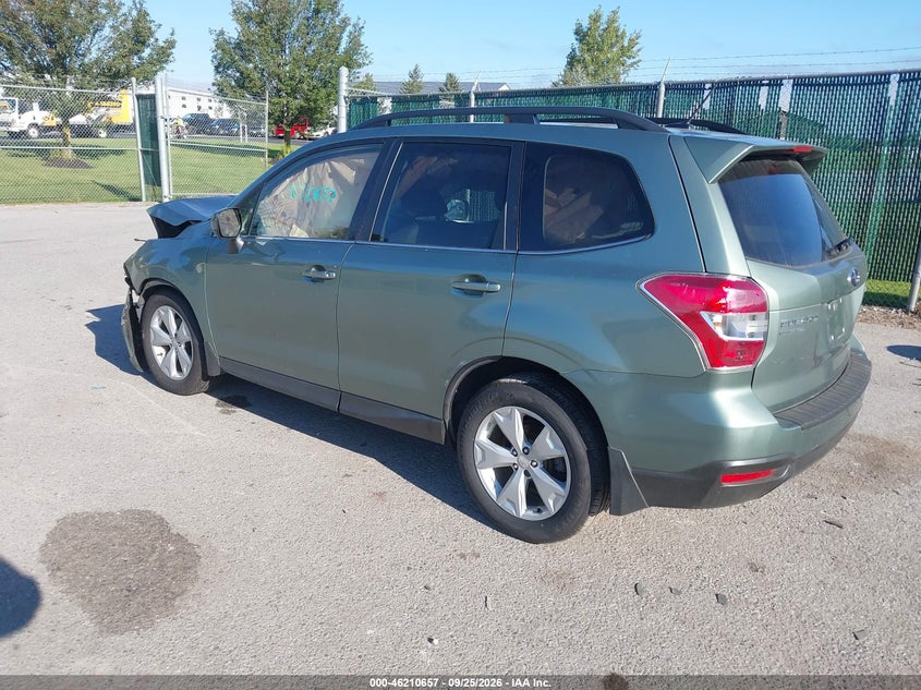 Vin: jf2sjakc3fh831734, lot: 46710580, subaru forester 2.5i limited 20153