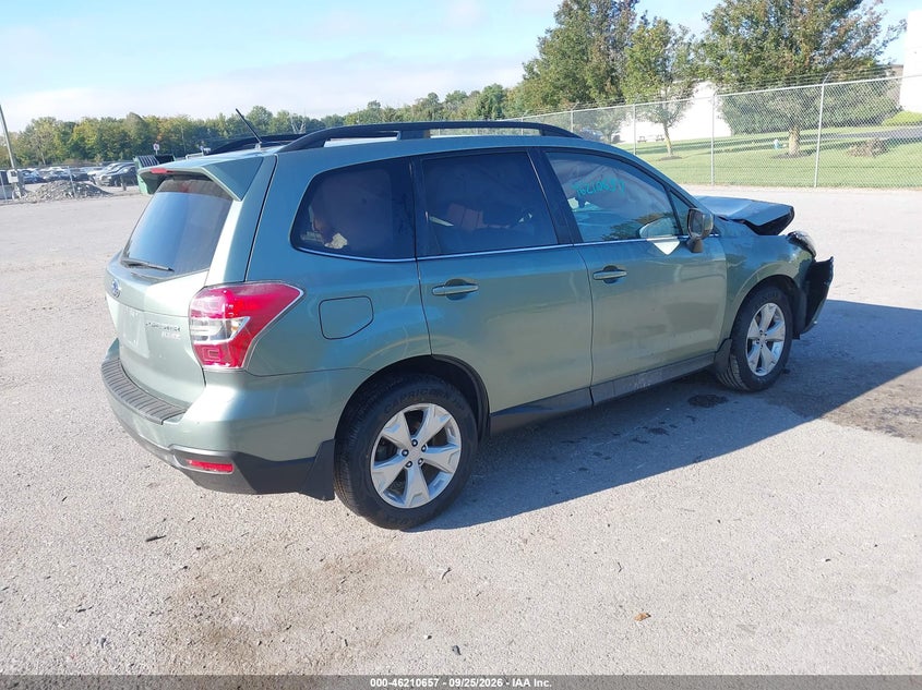 Vin: jf2sjakc3fh831734, lot: 46710580, subaru forester 2.5i limited 20154