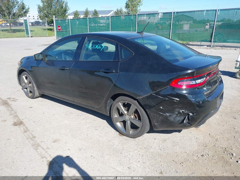 Vin: 1c3cdfbaxdd324988, lot: 46710590, dodge dart sxt 20133