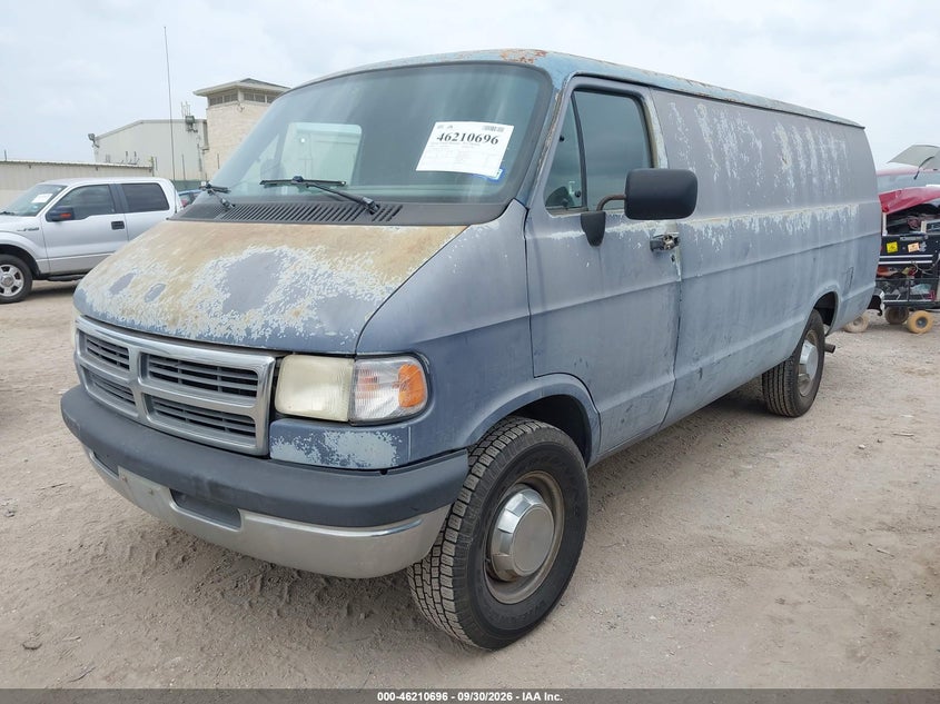 DODGE RAM VAN 1996 VIN 2B7KB31Z1TK116067