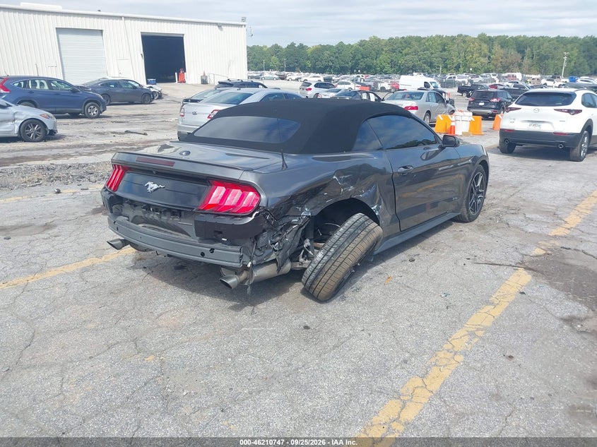 Vin: 1fatp8uh9p5102519, lot: 46710670, ford mustang ecoboost premium 20234