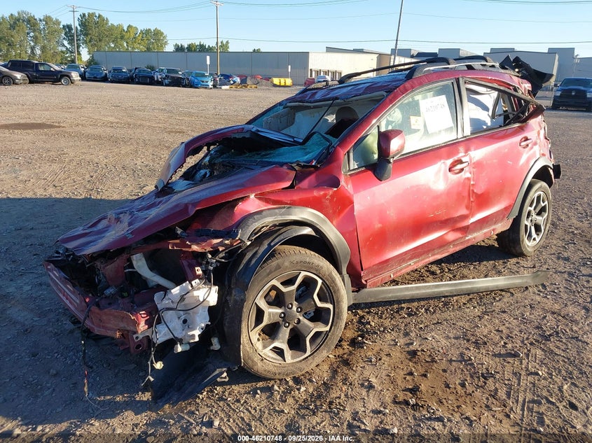 Vin: jf2gpakc6e8224309, lot: 46710671, subaru xv crosstrek 2.0i limited 20142