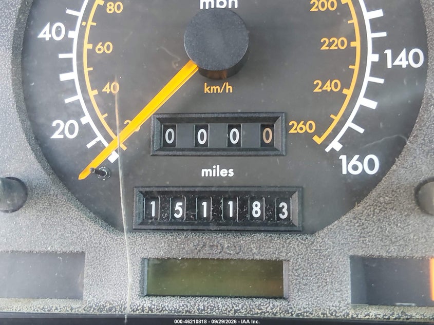 MERCEDES-BENZ 500 1993 VIN WDBFA67EXPF072230